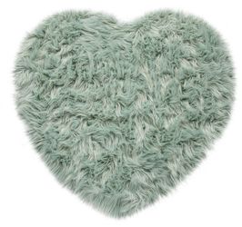 Paco Home Fellteppich "Playa 960" herzförmig 64 mm Höhe Kunstfell, Flokati- günstig online kaufen