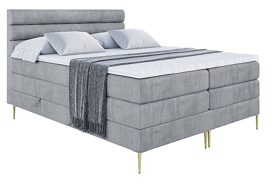 ALTDECOR Boxspringbett CELESTIA-F KING (Multipocket-Matratze H4, günstig online kaufen