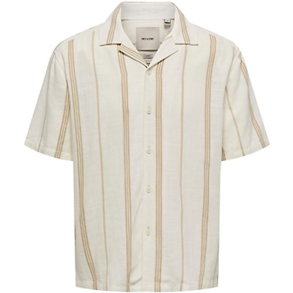 Only & Sons   Kurzarm Hemdbluse Hemd Stepan Kurzarmhemd günstig online kaufen