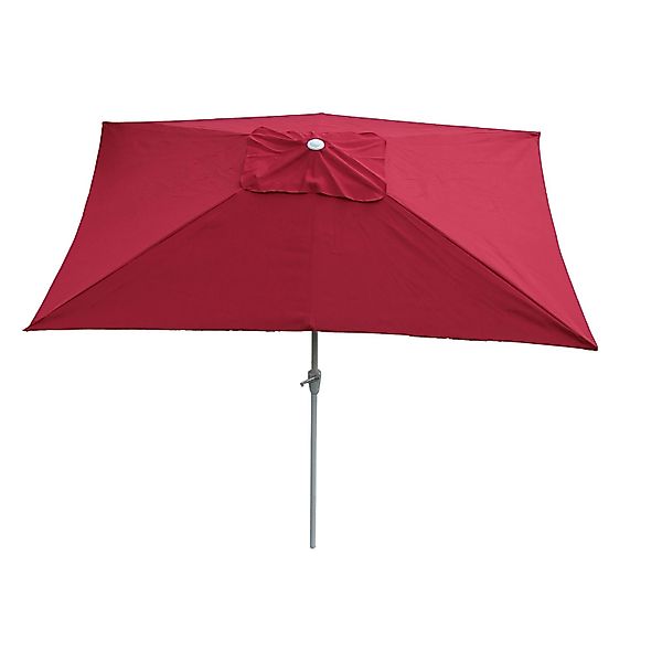 MCW Sonnenschirm Castellammare, Kippbar, Lüftungsschlitz, rechteckig, günstig online kaufen