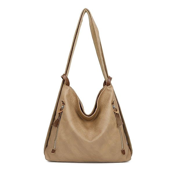 ITALYSHOP24 Schultertasche Damen Rucksack Handtasche Schultertasche, günstig online kaufen