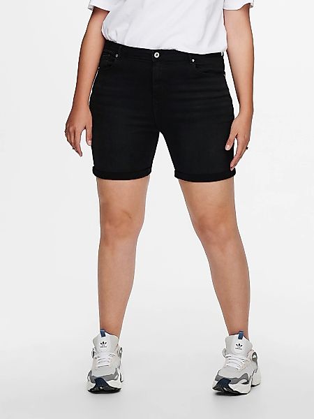 ONLY CARMAKOMA Jeansshorts "CARLAOLA HW SHORTS AZG573 DNM", mit schmalem Um günstig online kaufen