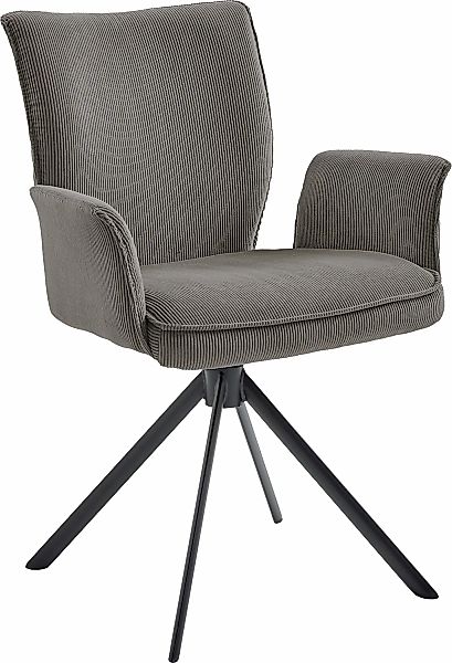 NIEHOFF SITZMÖBEL Esszimmerstuhl, Cord, 2er Set, Bezug Cord, Stativgestell günstig online kaufen