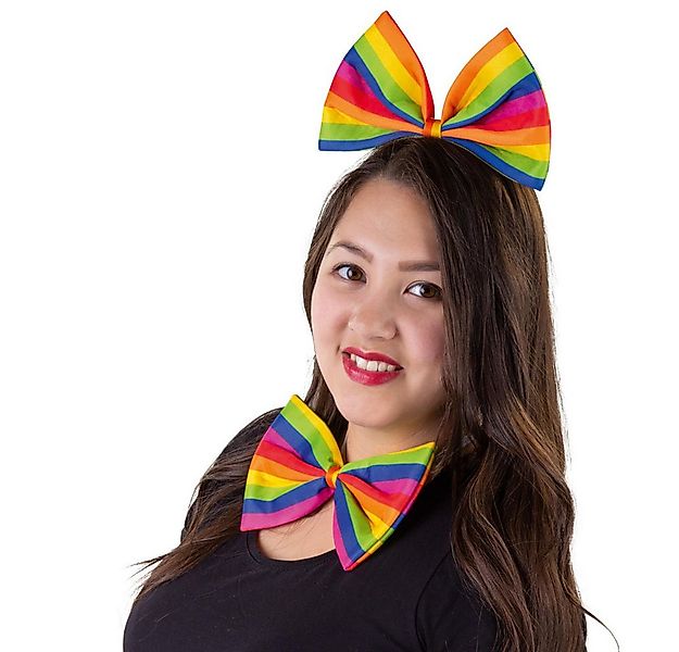 MICA Kostüm Fliege - Regenbogen - für Erwachsene günstig online kaufen