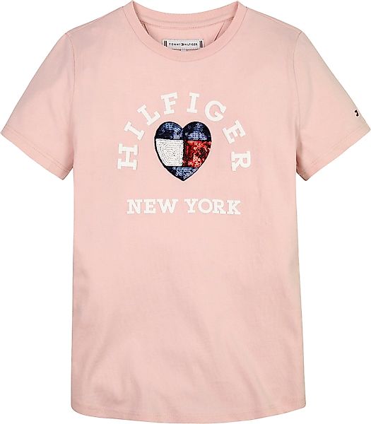 Tommy Hilfiger T-Shirt HILFIGER SEQUINS TEE günstig online kaufen