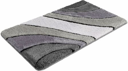 my home Badematte "Josie, Badvorleger, Badezimmer Teppich" Höhe 20 mm rutsc günstig online kaufen