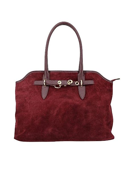 BRISE TASCHE Schultertasche Velina Handtasche aus Wildleder & Nappaleder – günstig online kaufen