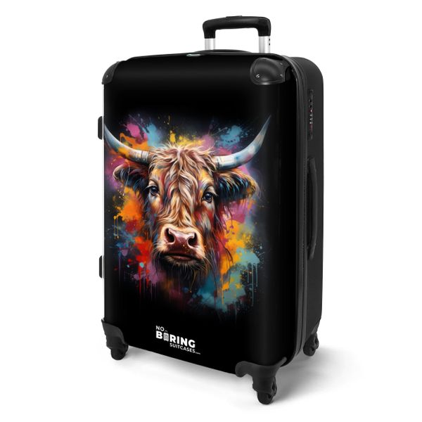 NoBoringSuitcases.com© Hartschalen-Trolley Schimpanse mit Hawaii-Bluse 67 günstig online kaufen