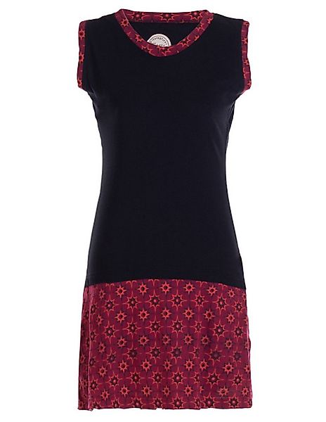 Vishes Sommerkleid Damen Sommerkleid Armlos Sternchen-Kleid Tunika-Kleid T- günstig online kaufen