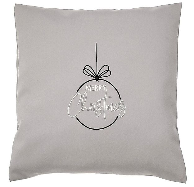 Primawela Kissenbezug Weihnachten Bezug mit Stickerei minimalistisch Christ günstig online kaufen