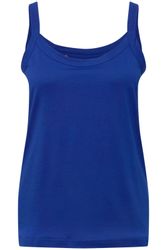 Ulla Popken Longtop Spaghettitop Rundhals Modalmix günstig online kaufen