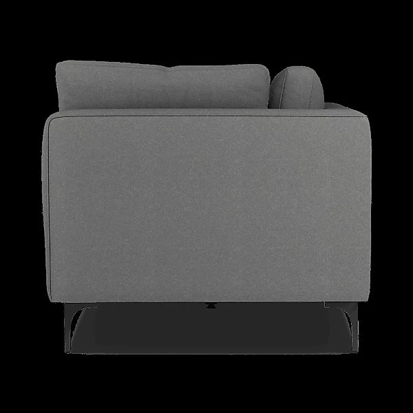 Monterosso 3-Sitzer Sofa, Grau und Schwarz - MADE.com günstig online kaufen