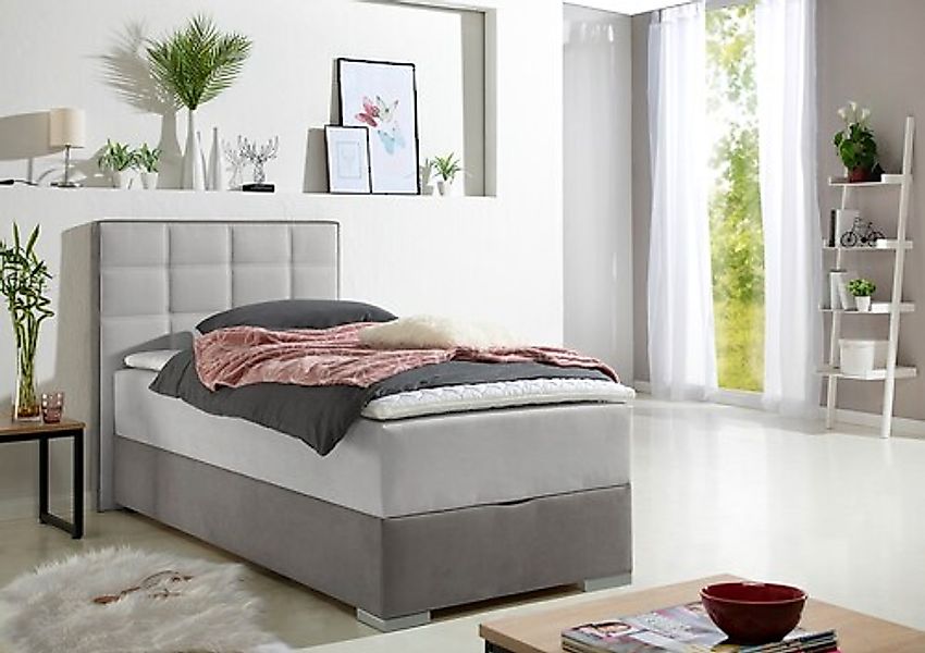 Maintal Boxspringbett mit Bettkasten und Topper günstig online kaufen