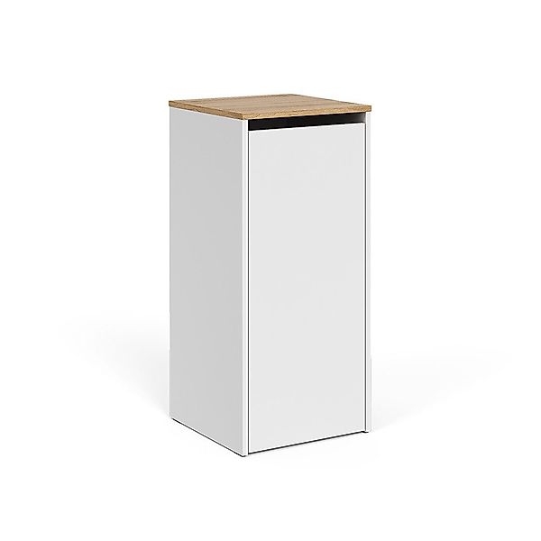 Vicco Wäscheschrank Viktor, Weiß/Artisan, 40.2 x günstig online kaufen