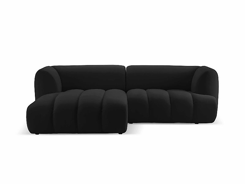 Micadoni | 3-Sitzer-Ecksofa Harry links aus Samt günstig online kaufen