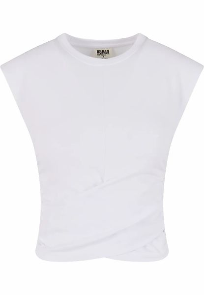 URBAN CLASSICS T-Shirt "Urban Classics Ladies Cropped Wrapped Top" 1 Stk. günstig online kaufen