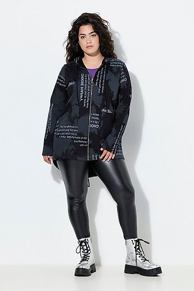 Angel of Style Sweatjacke Sweatjacke A-Linie Alloverdruck Kapuze günstig online kaufen