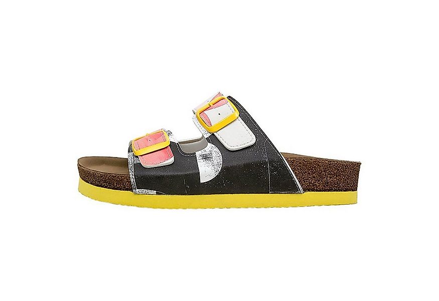 DOGO Stella Pantolette Geometric Shapes Damen Sandalen Pantolette Handgefer günstig online kaufen