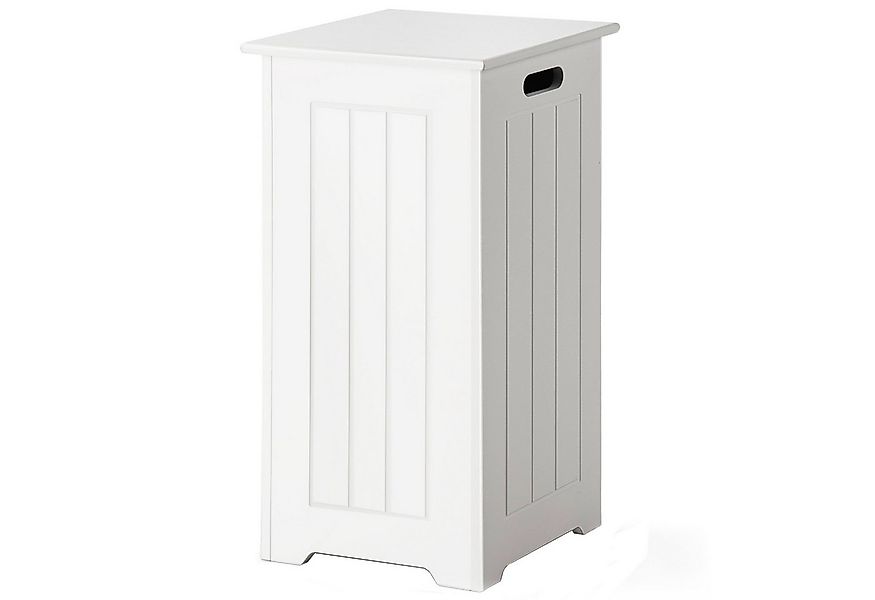 COSTWAY Wäscheschrank Wäschekorb schmal mit Deckel,Höhe 61cm,Badezimmer günstig online kaufen