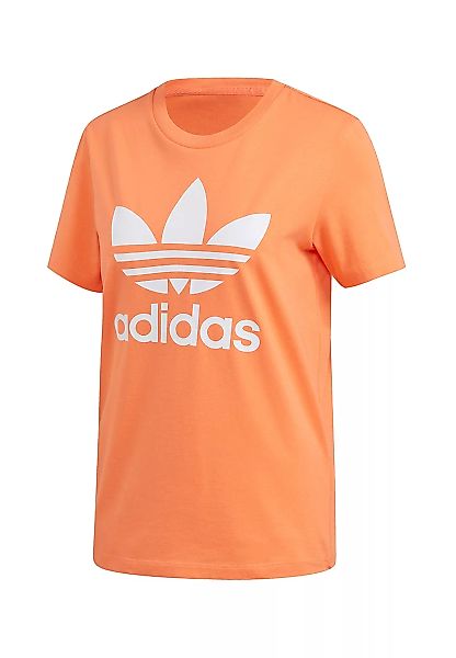 Adidas Originals Trefoil Kurzärmeliges T-shirt 36 Semi Coral / White günstig online kaufen