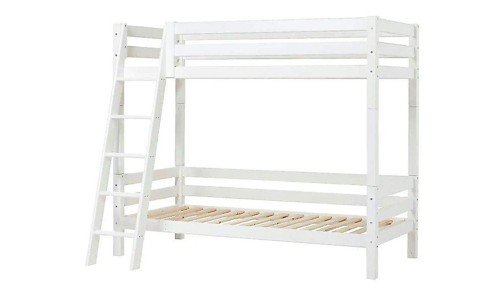 Hoppekids Etagenbett  ECO Luxury ¦ weiß ¦ Maße (cm): B: 137 H: 177 Betten > günstig online kaufen