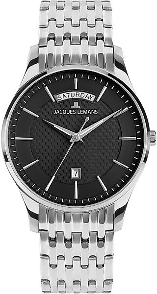 Jacques Lemans Quarzuhr London 1-2193F, Armbanduhr, günstig online kaufen