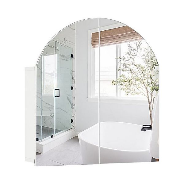 Ofcasa Badezimmerspiegelschrank Spiegelschrank (1er Set) 55x14x60cm günstig online kaufen