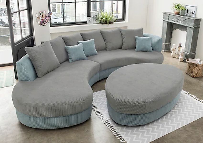 Home affaire Ecksofa »Limoncello organische Formensprache, OTTOs Choice, L- günstig online kaufen