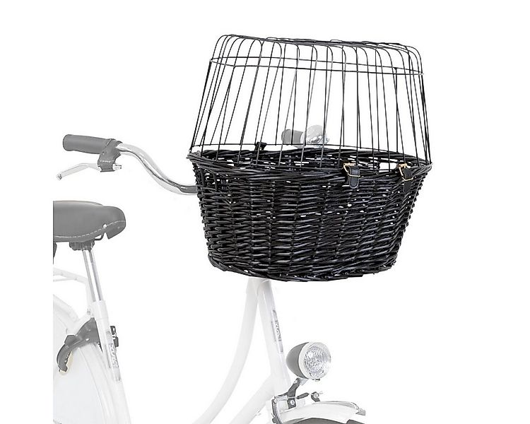 TRIXIE Tierfahrradkorb Hundefahrradkorb - schwarz - 50 × 41 × 35 cm günstig online kaufen