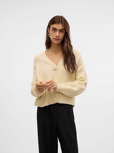 Vero Moda Strickjacke VMCECILY LS V-NECK günstig online kaufen