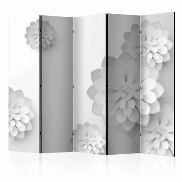 artgeist Paravent White Garden II [Room Dividers] schwarz/weiß Gr. 225 x 17 günstig online kaufen