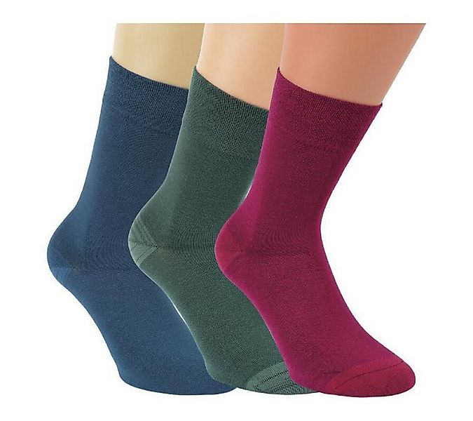 RS Harmony Businesssocken Bunte farbige Bambus Viskose Socken Komfortrand U günstig online kaufen