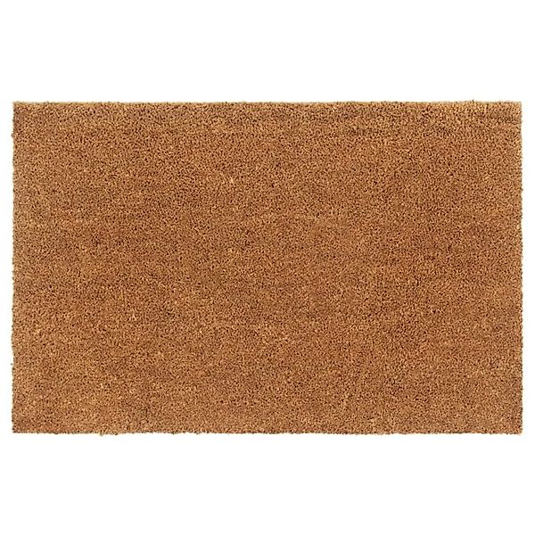 vidaXL Fußmatte Natur 65x100 cm Kokosfaser Getuftet 155565 günstig online kaufen