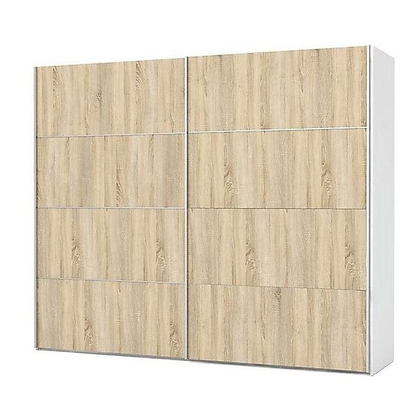 ebuy24 Kleiderschrank Veto Kleiderschrank 2 Türen, breite 242 cm, weiss günstig online kaufen