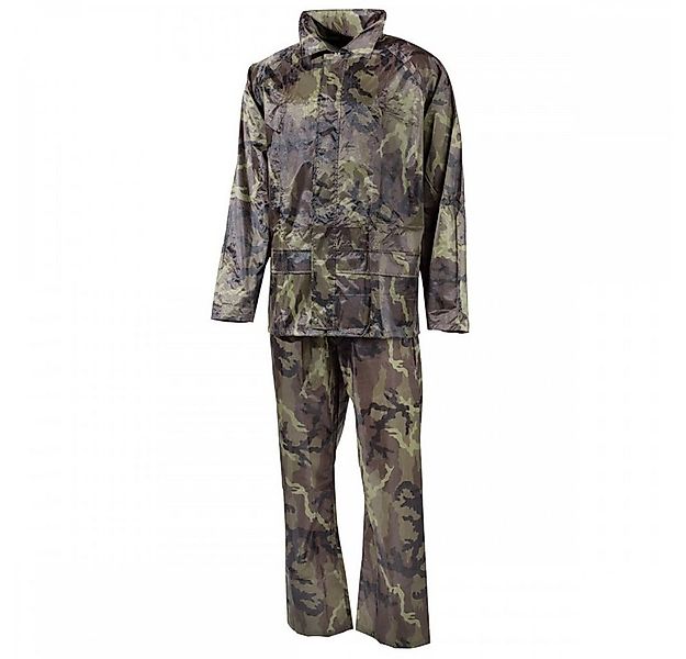 MFH Regenmantel Regenanzug, Polyester, M 95 CZ tarn - XXL mit Kapuze günstig online kaufen