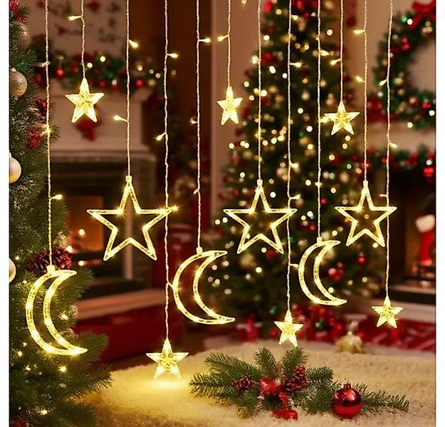 Montegoni Lichterkette 3,5M LED Lichterkette Sterne Monde, USB Fenster Weih günstig online kaufen