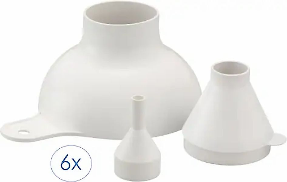 Ruco Trichter »6- teiliges Set in 3 Größen«, (6 tlg.), Trichter, Pulvertric günstig online kaufen