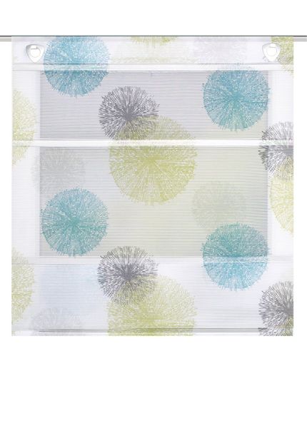 HOME WOHNIDEEN Raffrollo "RAWLINS" mit Ösen freihängend bedruckt günstig online kaufen