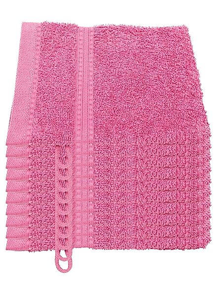 Julie Julsen Handtücher 10-Handtücher-Pink, Bio-Baumwolle (10-St) günstig online kaufen