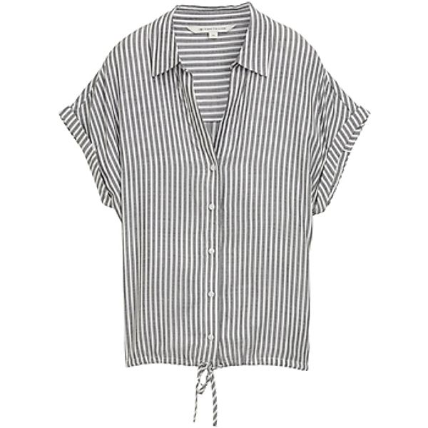 Tom Tailor  Blusen Bluse dünnes Kurzarmshirt günstig online kaufen