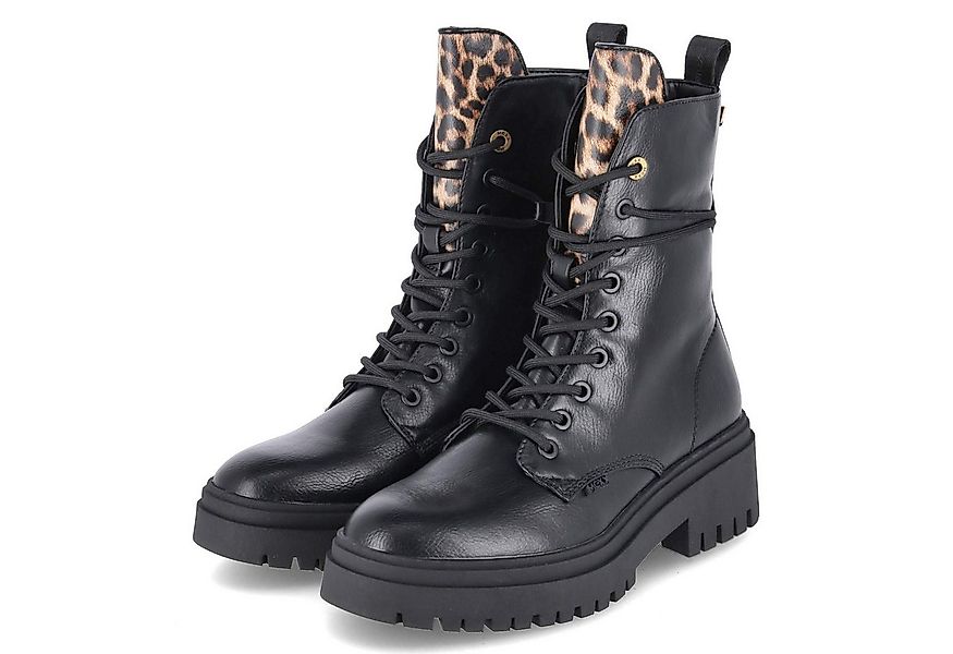 Mexx Mexx MI001701453W1000 Damen Synthetik schwarz Schnürstiefel günstig online kaufen