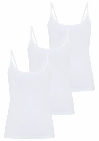 YSABEL MORA Spaghettitop, Baumwollmix, elastisch, weich, schmale Träger, at günstig online kaufen