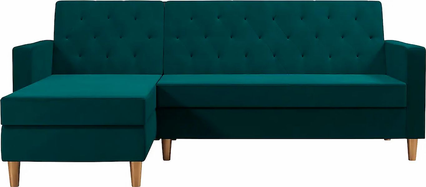 CosmoLiving by Cosmopolitan Ecksofa "Liberty, L-Form," mit Schlafffunktion, günstig online kaufen