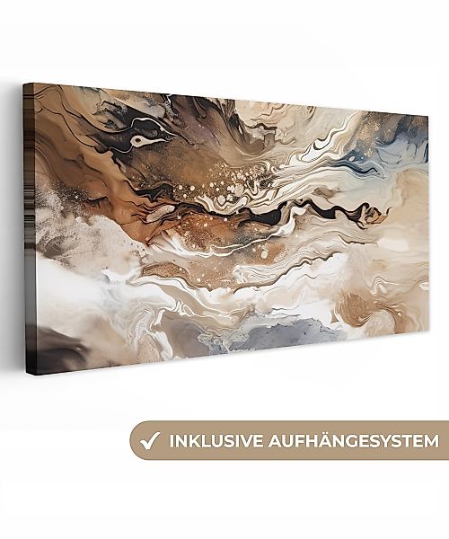 OneMillionCanvasses® Leinwandbild Panorama Abstrakt - Kunst günstig online kaufen