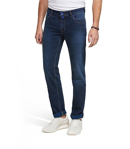 MEYER 5-Pocket-Jeans MEYER M5 SLIM marine günstig online kaufen