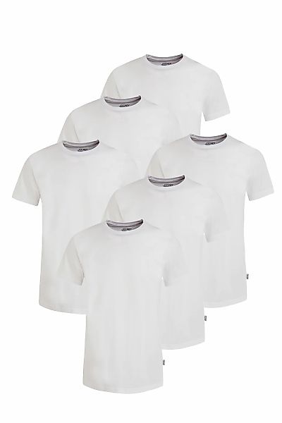 Jockey American-Shirt, (6er Pack), Flache Nähte, Relax Fit, Single-Jersey günstig online kaufen