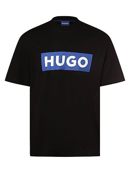 HUGO Blue T-Shirt "Nico", mit großem Logo-Print, Unisex günstig online kaufen