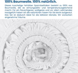 Schiesser Spannbettlaken "Finni aus wärmender Baumwolle" für Matratzen bis günstig online kaufen