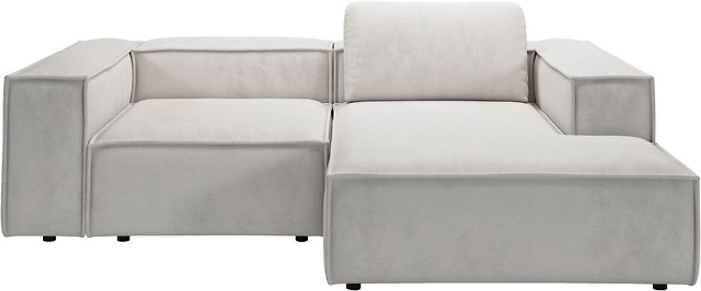 Places of Style Ecksofa »Watertown, kompakte L-Form, 246 cm breite für klei günstig online kaufen
