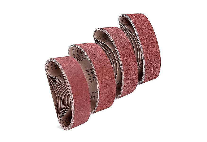 Navaris Schleifschuh 25x Schleifband für Bandschleifer - 40-100 Körnung - 7 günstig online kaufen